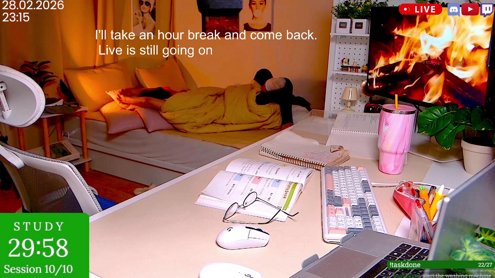 Study With Me✨Work With Me — Learning English From ZEROㅣPOMO 60/10⏰ㅣ!Discordㅣ!commandsㅣ!Tasksㅣ!YouTube