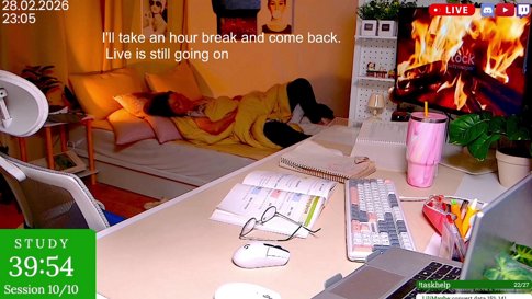 Study With Me✨Work With Me — Learning English From ZEROㅣPOMO 60/10⏰ㅣ!Discordㅣ!commandsㅣ!Tasksㅣ!YouTube