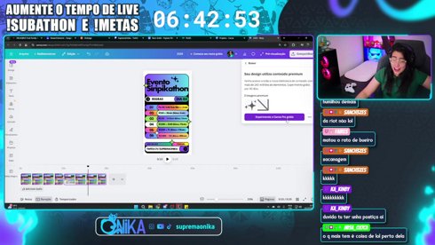 🔥SIRIPIKATHON IS MY PASSION🔥| DIA 01 | @supremaonika | !comandos !pix
