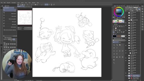Drawing Pokopia art!!
