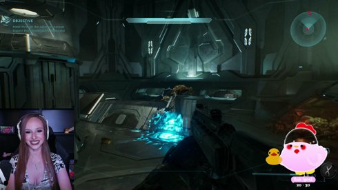 FIRST EVER PLAYTHROUGH, NEVER PLAYED HALO BEFORE <3 | !duck !fansly !throne