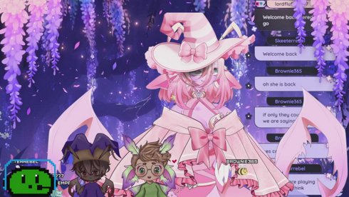 [ENG][VTUBER][18+] I've fallen into the backrooms with @tushiebeanvt, @wicked_peace, and Chris! Come join the chaos.♥