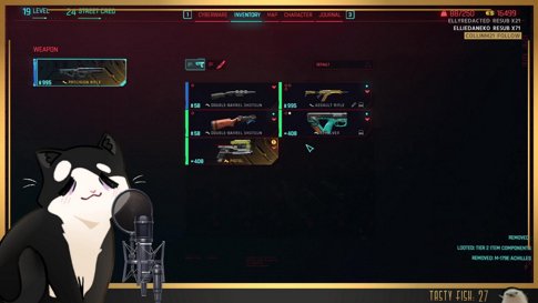 [18+] ✧ they bullied me into starting early (っ˶ ˘ ᵕ˘)ˆᵕ ˆ˶ς) ✧ | Cyberpunk 2077 - Corpo, The Sun | ✧