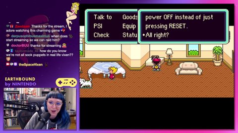 Mario -> Earthbound | !Apollo13 | !video