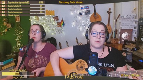 PurPur Zwillings Musik Stream  (D/E)