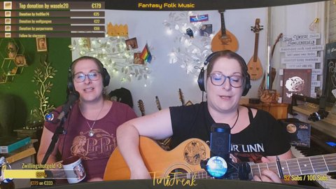PurPur Zwillings Musik Stream  (D/E)