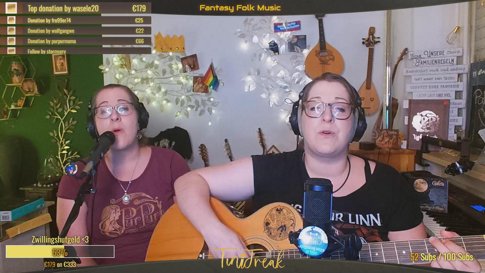 PurPur Zwillings Musik Stream  (D/E)