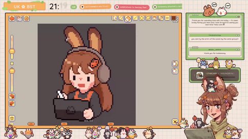(˶ᵔ ᵕ ᵔ˶) animating (an attempt!)