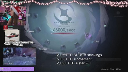 {18+} !DROPS | 2 GIFTED = STOCKINGS, 5 GIFTED = ORNAMENT, 20 GIFTED = STAR ⭐️ PARTNER PUSH?!⭐️♡ !oh !sus !rr !discord