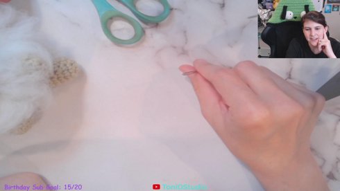 Birthday Stream Pt 2: Crocheting a Psyduck!