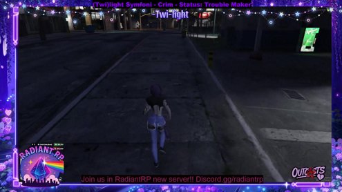 Streaming where the sky feels like us 🖤💜🌙 ! Radiant RP