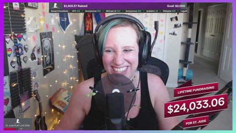 I stopped listening to Sleep Token to be here. | ST. JUDE FUNDRAISING DAY 2 ❤️ | !stjude !sjfact