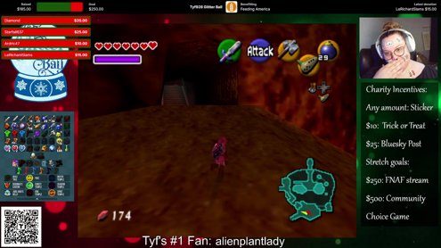OOT Randomizer! Glitter Ball Raising Money for @feedingamerica via @tiltify | !donate !incentives