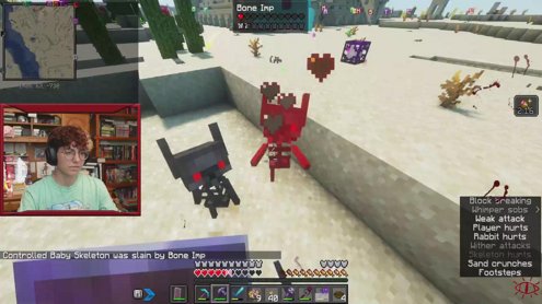 K-pop Demon Hunters Baby Saja Sweater (Also Were XP Farming In Minecraft)