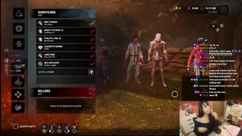 Dead By Daylight playing with friends