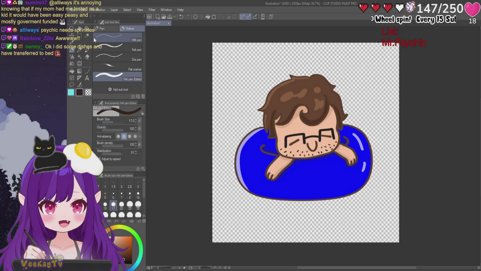 ♡ DOODLES DONE SUPER QUICK! ♡ | socials: @veekaytv ♡