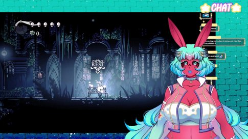 It's time to hollow that knight! Come hang & keep me company? 🌟✨