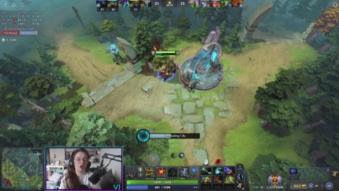 dota 2, immortal lady