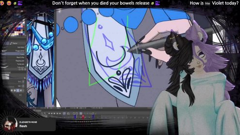 ⋆˚【VTuber】⊹°.* This animation is getting done today if it kills me ⋆˚ ༘ | !tip !lore | @violetgrimoire