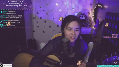 Making me dizzy... Short Stream Today! 😅 | You are Loved. You are Welcome Here. | 🖤🤍💜 | !tip !hs !music !patreon !merch