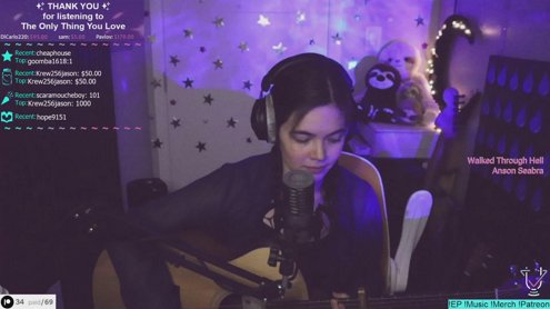 Making me dizzy... Short Stream Today! 😅 | You are Loved. You are Welcome Here. | 🖤🤍💜 | !tip !hs !music !patreon !merch