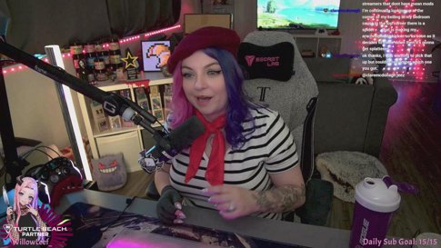 🎆 TWITCH FRONT PAGE 🎆 Wielding my baguette with Gustav tonight 🥐 | 18+ | @willowleef | !patreon !yt !turtlebeach