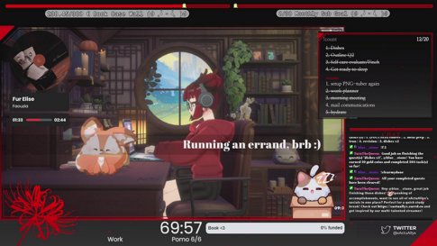 Study Date~ Focus & Chill ~ 9 Hours ₍^. .^₎⟆✨: Cozy Co-Working Vibes ~ !coworking !coworkhelp !charity !anera