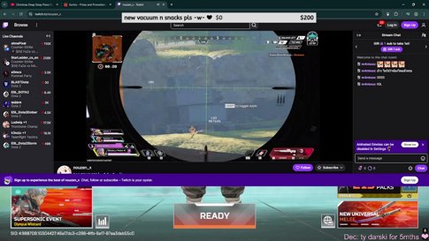 what's your xmas wish? Bunny: new vacuum cleaner pls TwT..