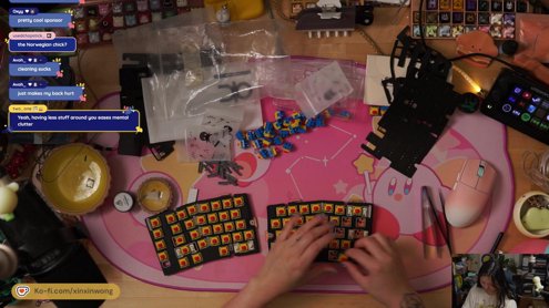 building a custom keyboard, qk split duo | switches first