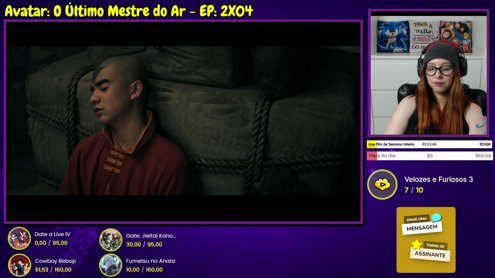 Maratona de Avatar | !meta !hj !pix !valores !cinefy