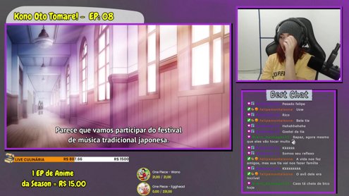 ✨Mushoku Novel + Começo de Itazura na Kiss ✨ | !hoje !meta !patrocine !vod !incentive