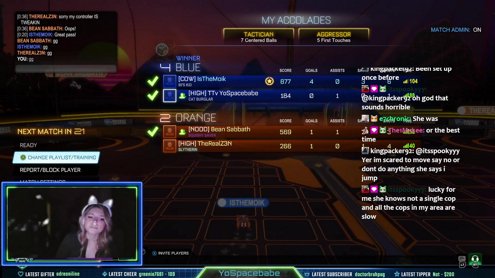 thank u for existing !merch - i love you <3 🎉│ S8 E17 │Chill vibes with @Yospacebabe│ [18+]