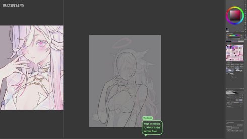 WORKING ON MY VTUBER 💘 COME GET THE EARLY SNEAKPEAKS 💘 COZY ART STREAM