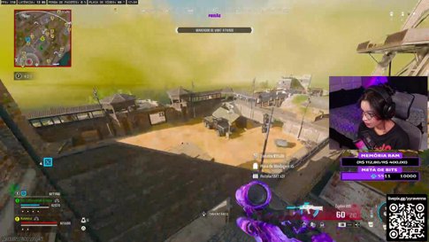 WARZONE PLAYS + tarde BATMAN | !livepix !sociais 🔥💚
